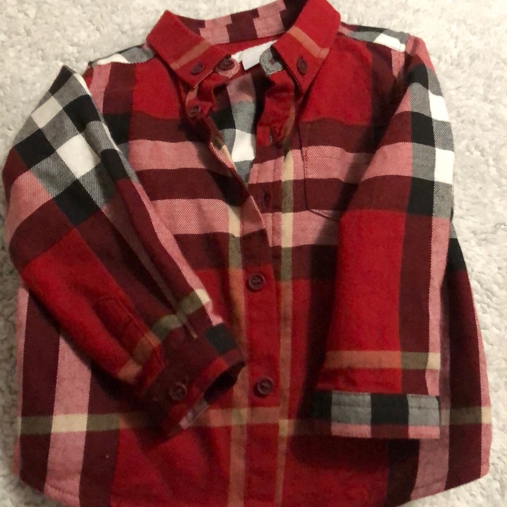 Authentic Burberry long sleeve button down
